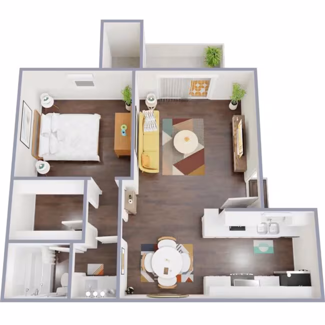 Unit 262-B 225 floor plan